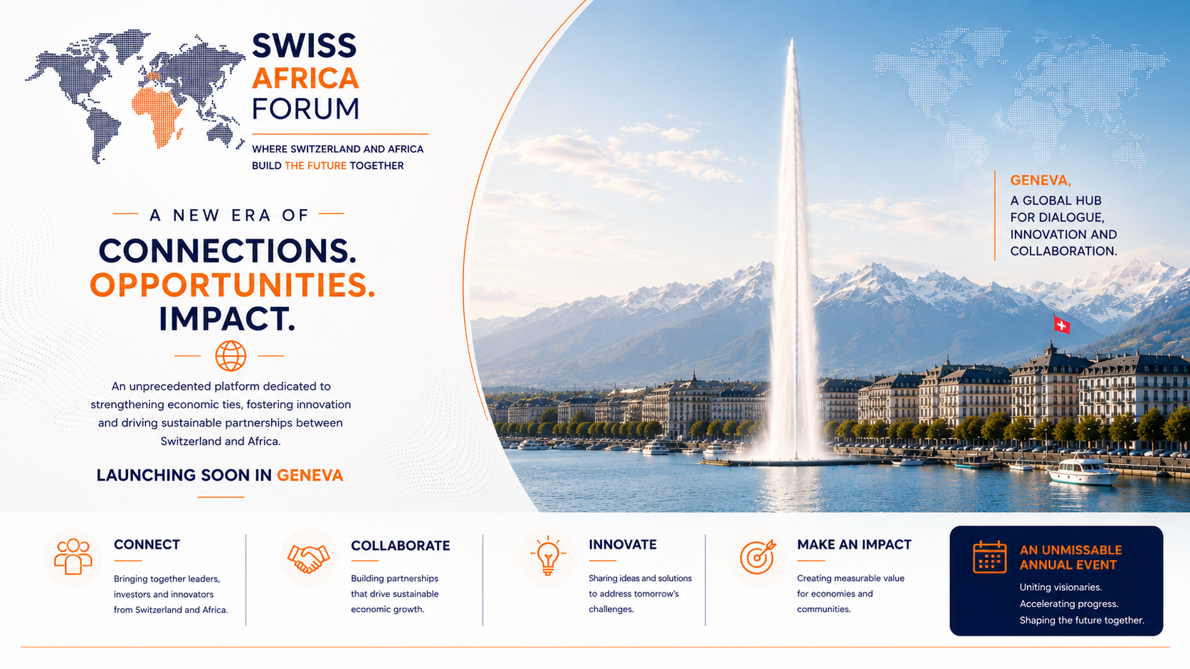 swiss africa forum website page
